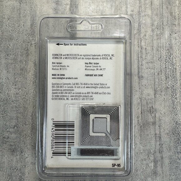 SP-95 Remington Titanium Shaving Replacement Screens New Sealed Shave - Picture 3 of 4